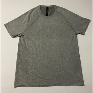 Lululemon Men’s Metal Vent Tech Shirt Gray Energy Creates Energy Size L